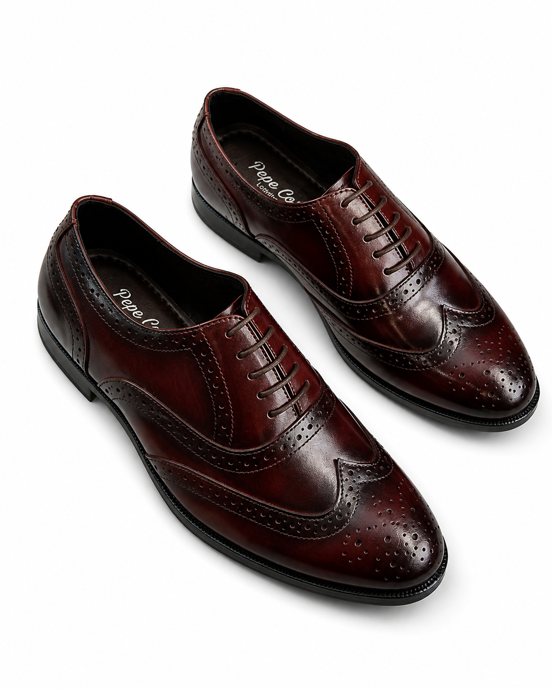 Foreign Shoes Premium Pure Leather Formal Brogue Shoes for Men | Party Wear & Office Wear