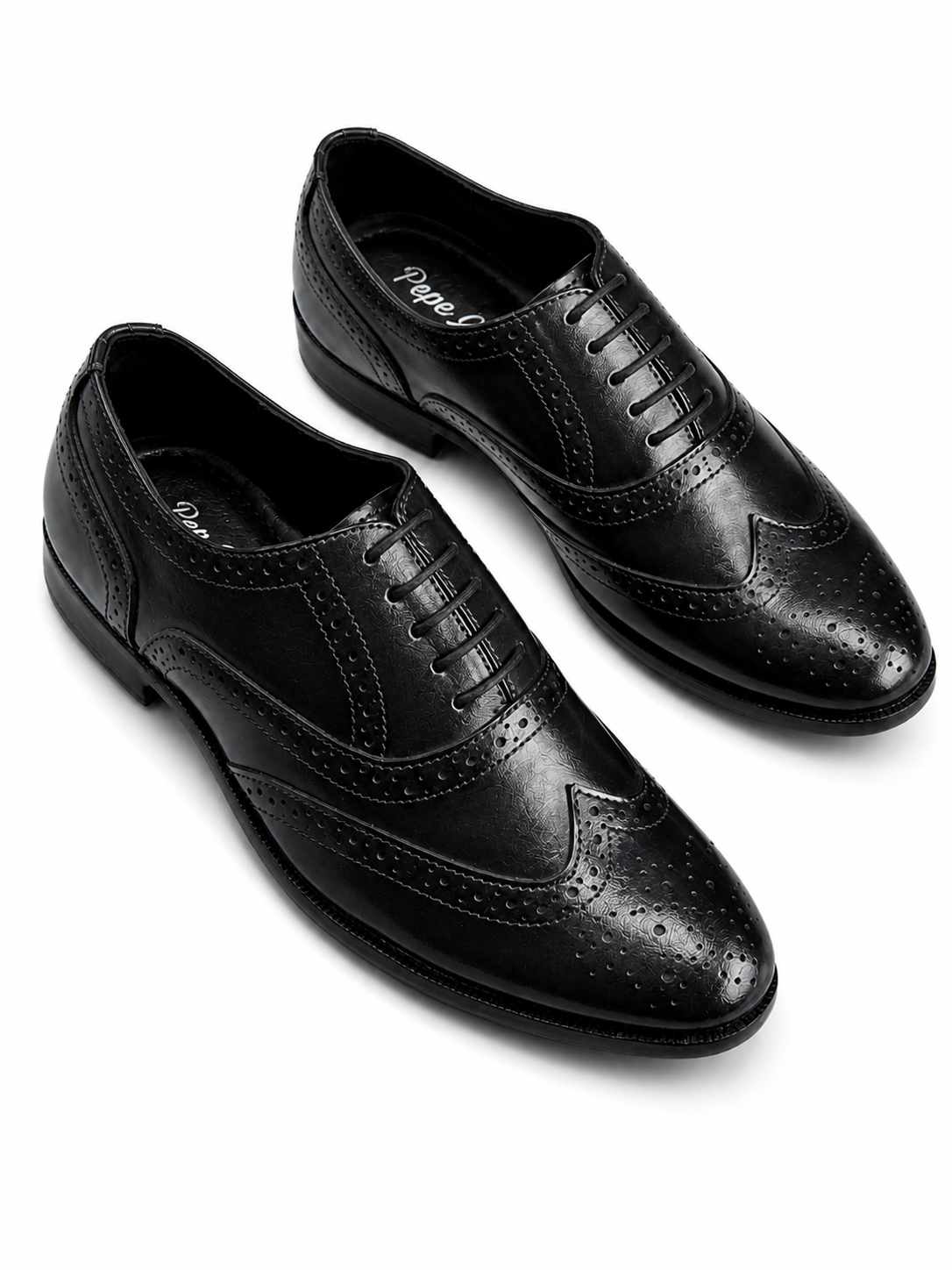Foreign Shoes Premium Pure Leather Formal Brogue Shoes for Men | Party Wear & Office Wear