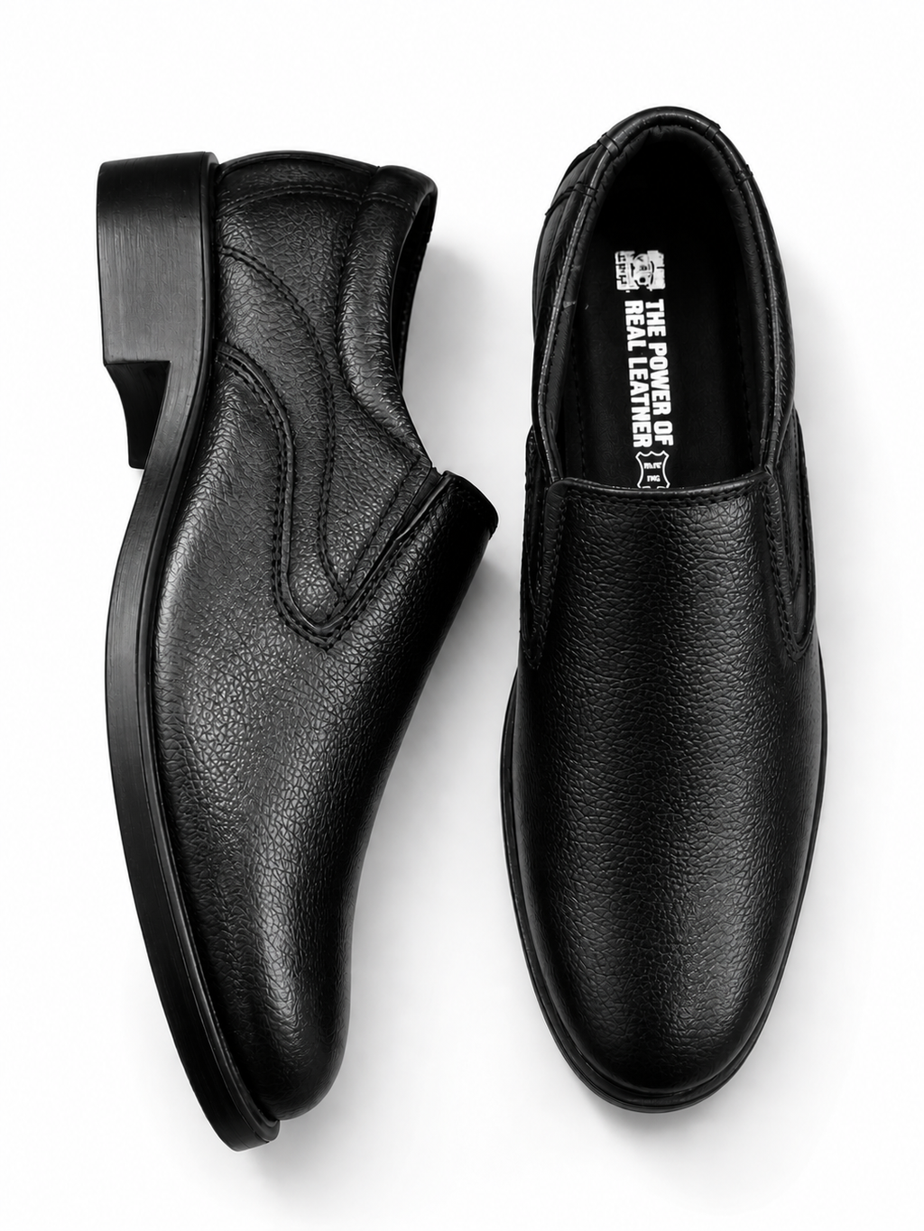 Foreign Shoes Premium Genuine Leather Moccasin Slip-On Formal Shoes for Men | Office & Party Wear | Durable Sole
