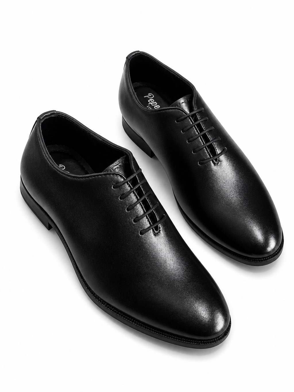 Foreign Shoes Wholecut Single Piece Genuine Leather Formal Shoes for Men