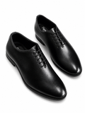 Foreign Shoes Wholecut Single Piece Genuine Leather Formal Shoes for Men