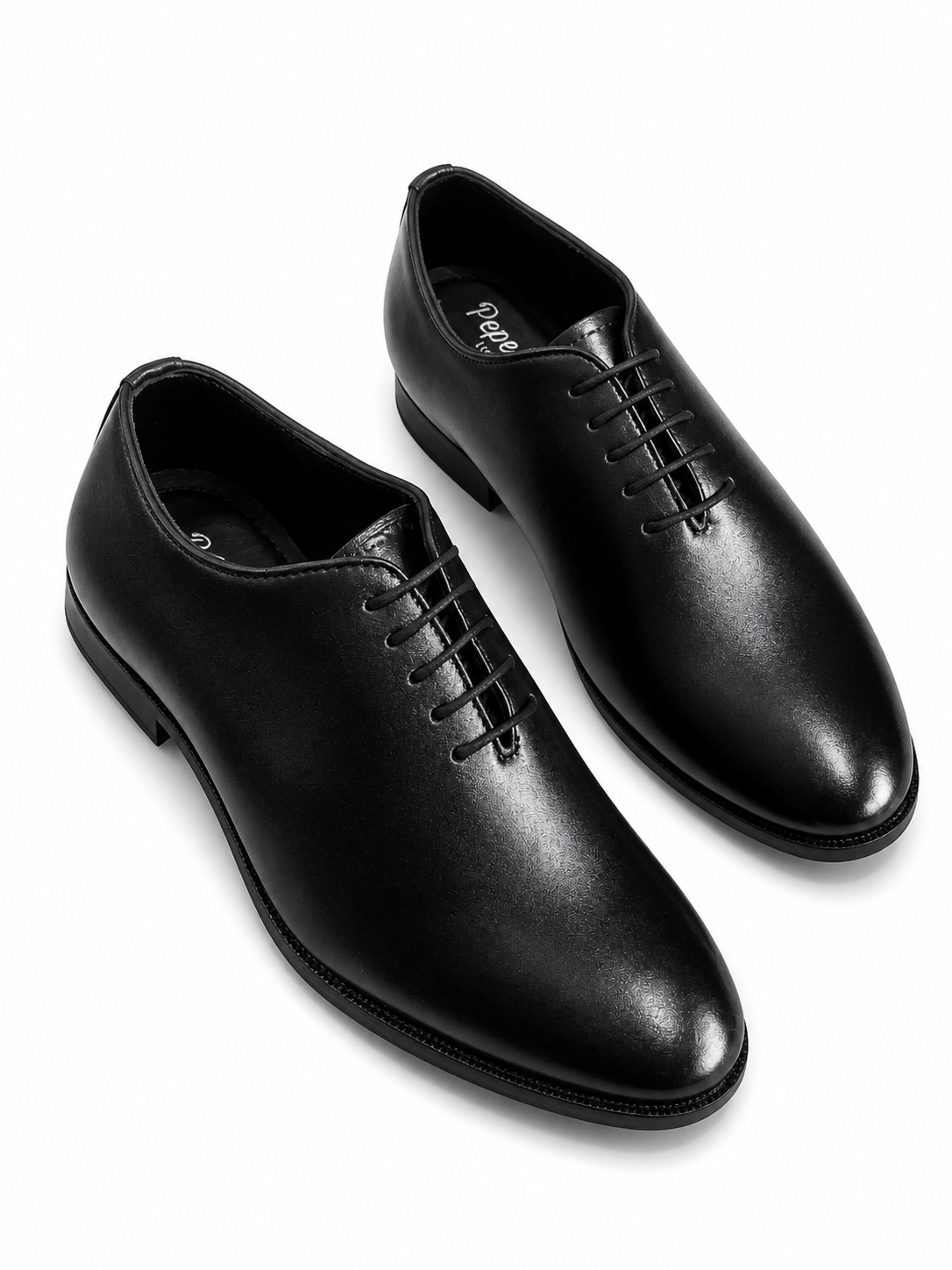 Foreign Shoes Wholecut Single Piece Genuine Leather Formal Shoes for Men