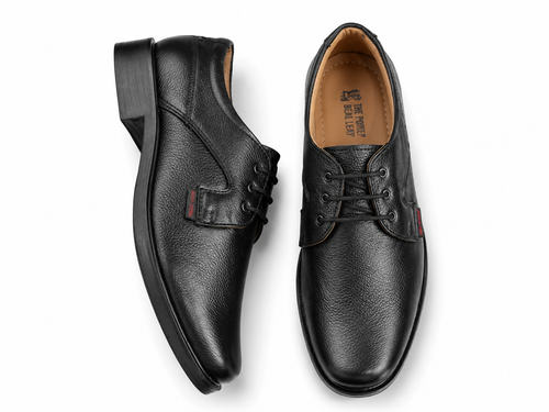 Foreign Shoes Leather Formal Derby Shoes for Men | Lace-Up Shoes for Men