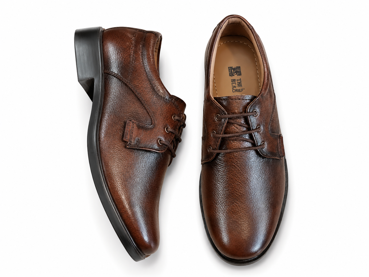 Foreign Shoes Leather Formal Derby Shoes for Men | Lace-Up Shoes for Men